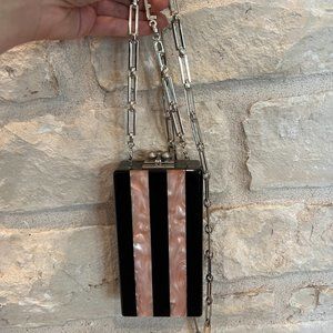 Edie Parker Enamel Mini Clutch